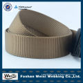 fashion customized military belt made of nylon webbing